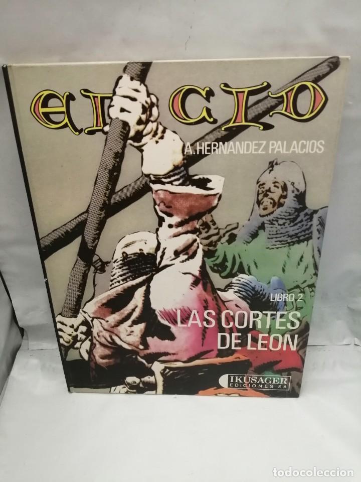 C&oacute;mics: EL CID, LIBRO 2: LAS CORTES DE LE&Oacute;N (PRIMERA EDICI&Oacute;N, TAPA DURA) - Foto 1