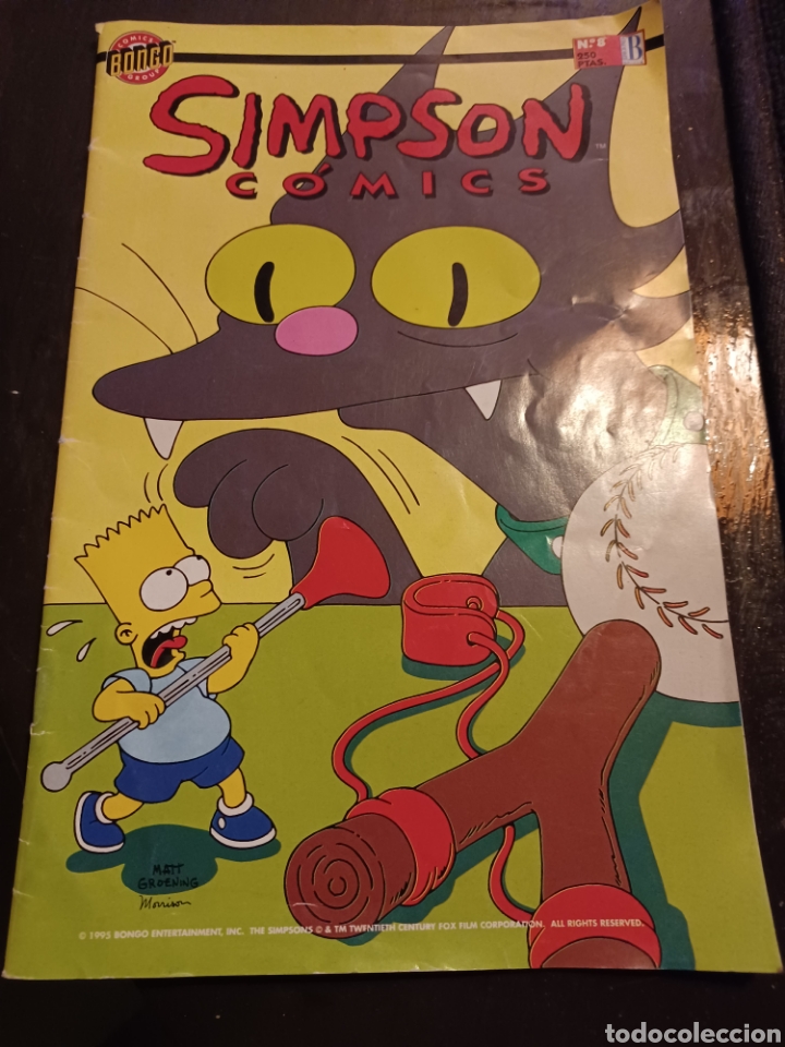 C&oacute;mics: C&oacute;mic Simpsons Bongo Group N&deg; 8 Ediciones B 1995 - Foto 1