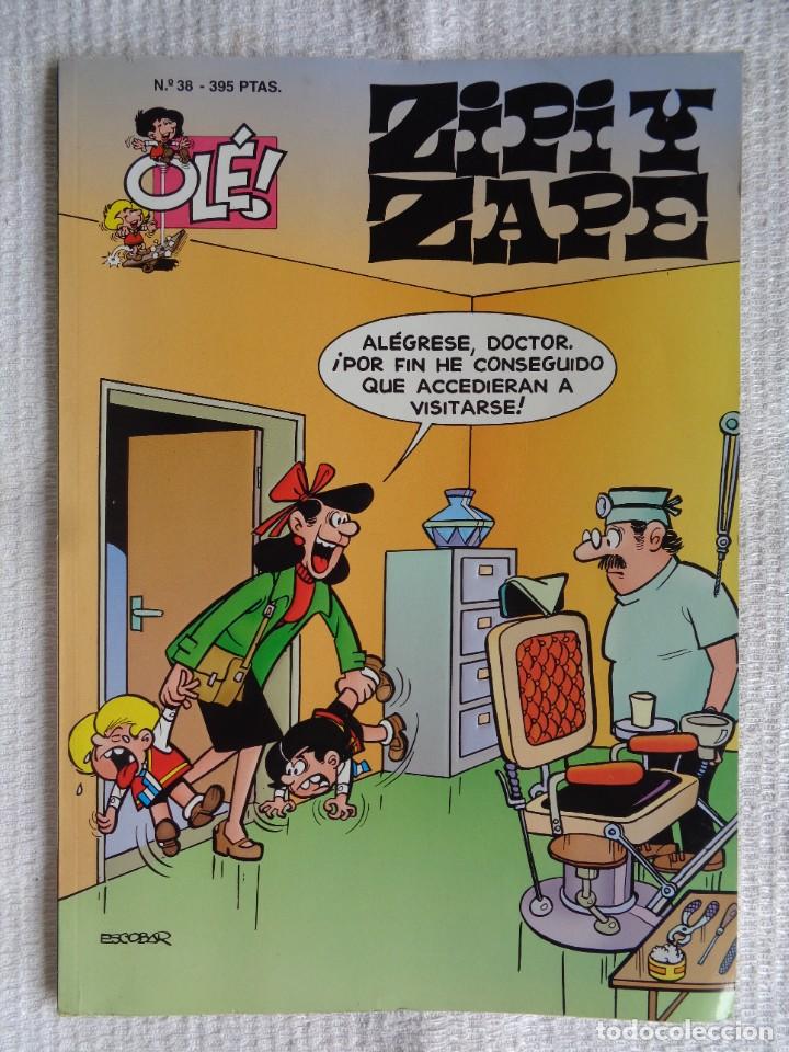 C&oacute;mics: J. ESCOBAR. ZIPI Y ZAPE. N&ordm; 38. 1995. 1&ordf; EDICI&Oacute;N. - Foto 1