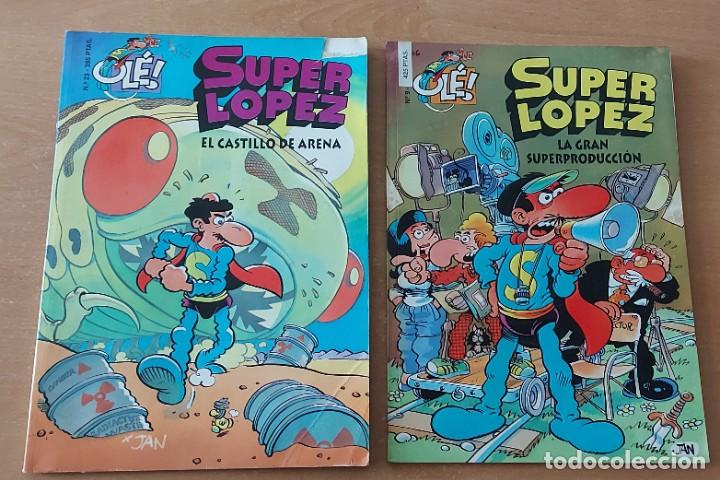 C&oacute;mics: 8 comics SUPER LOPEZ DE JAN ED BRUGUERA Y ED. B - Foto 1