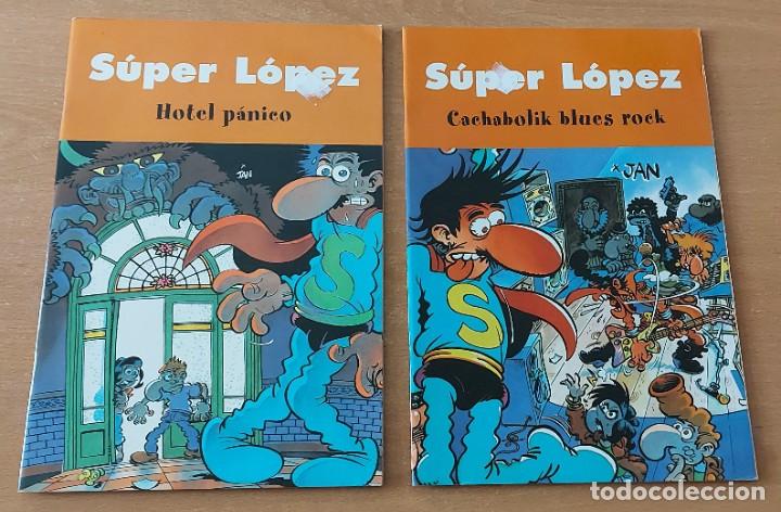 C&oacute;mics: 8 comics SUPER LOPEZ DE JAN ED BRUGUERA Y ED. B - Foto 3