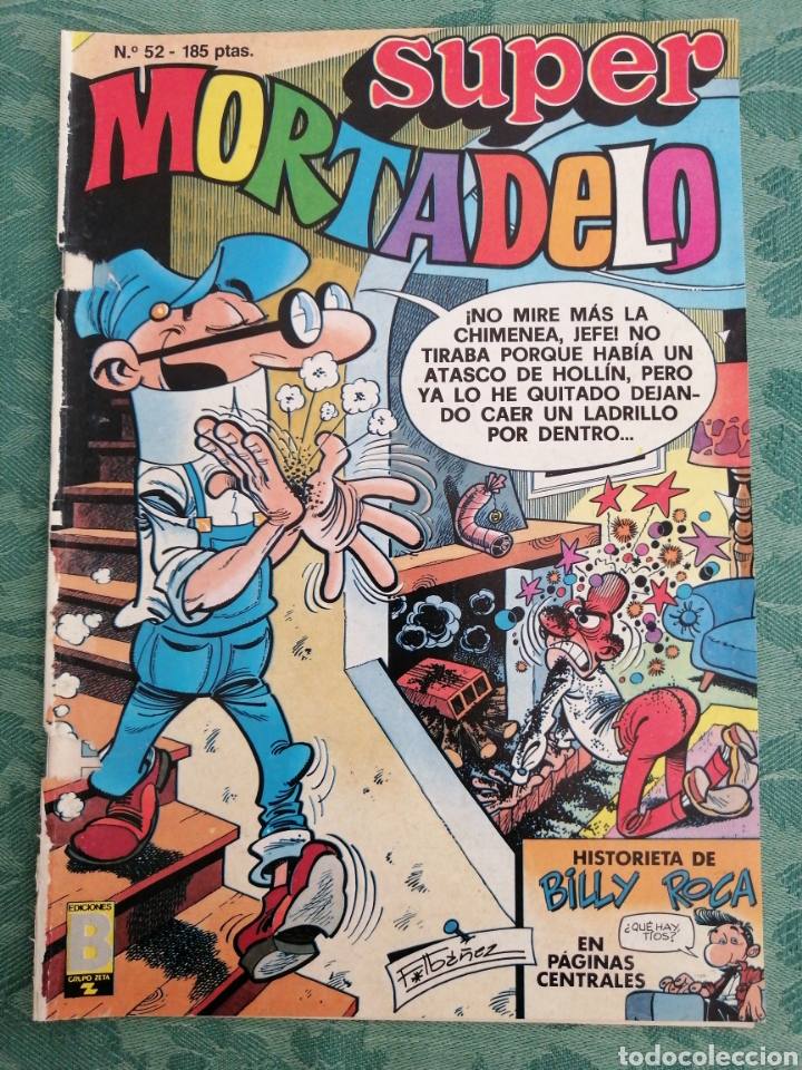 C&oacute;mics: S&Uacute;PER MORTADELO 52 EDICIONES B PAFMAN SUPERMORTADELO - Foto 1