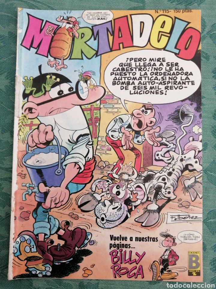 C&oacute;mics: MORTADELO 115 EDICIONES B PAFMAN - Foto 1