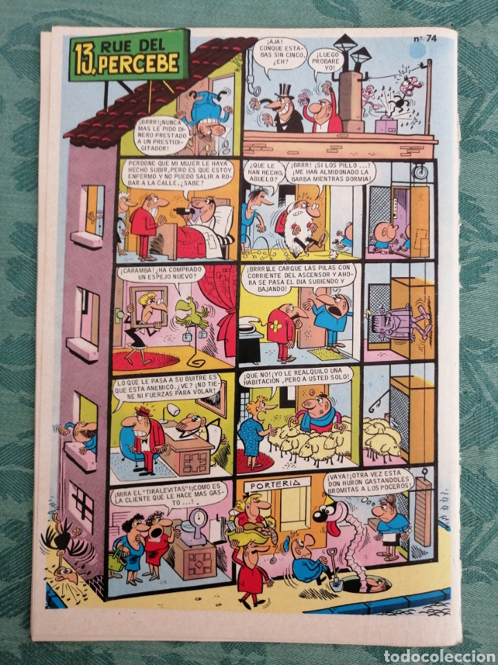 C&oacute;mics: MORTADELO 74 EDICIONES B PAFMAN 13 RUE - Foto 2
