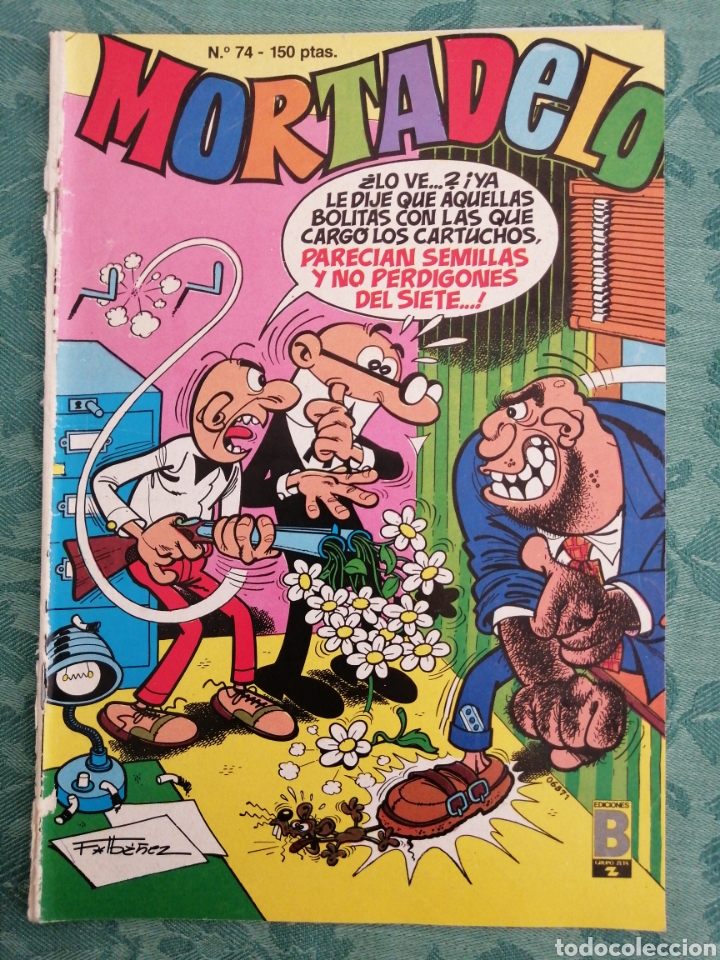 C&oacute;mics: MORTADELO 74 EDICIONES B PAFMAN 13 RUE - Foto 1