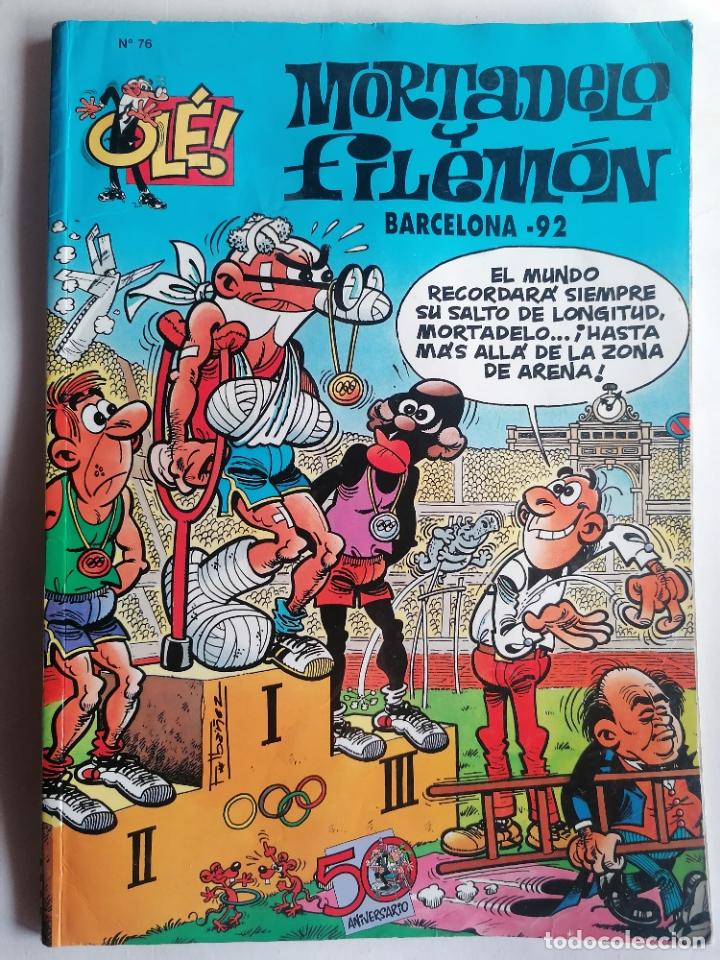C&oacute;mics: MORTADELO Y FILEMON, BARCELONA-92, N&ordm; 76 - Foto 1