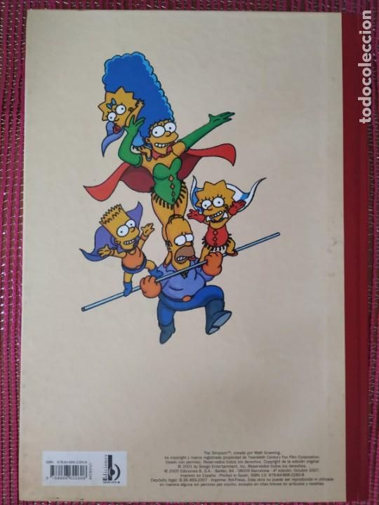 C&oacute;mics: SUPER SIMPSON N&ordm; 10 / MATT GROENING / EDICIONES B 2005 - Foto 2