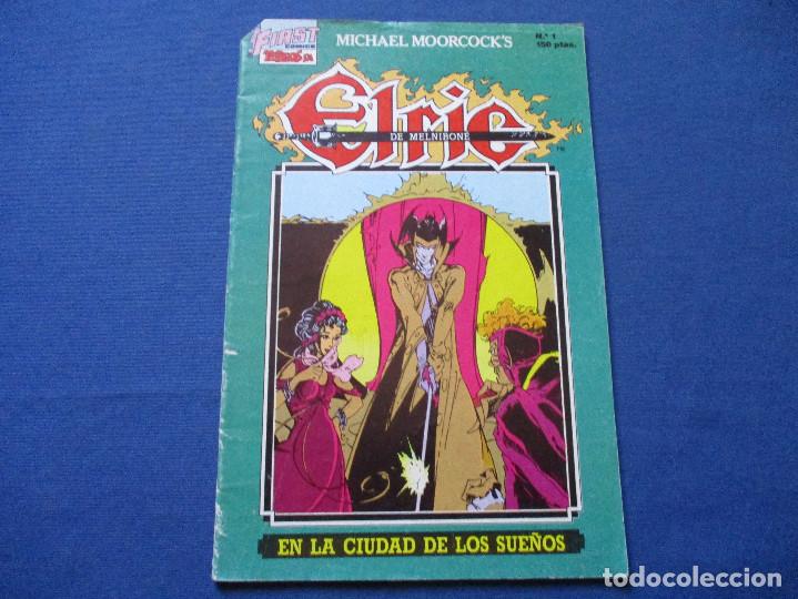 C&oacute;mics: FIRST COMICS / MICHAEL MOORCOCK&acute;S ELRIC DE MELNIBON&Eacute; N.&ordm; 1 &middot; TEBEOS S.A. 1988 EDICIONES B - Foto 1