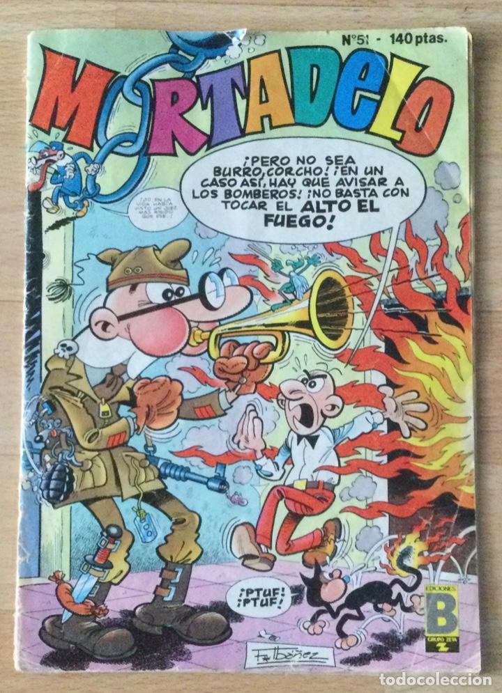 C&oacute;mics: Mortadelo. N 51. A&ntilde;o 1987. - Foto 1
