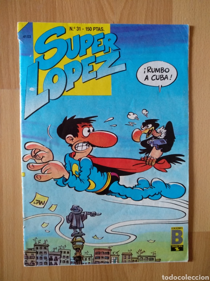 C&oacute;mics: C14 - SUPER L&Oacute;PEZ N&ordm; 31 / EDICIONES B / SUPERLOPEZ - Foto 1