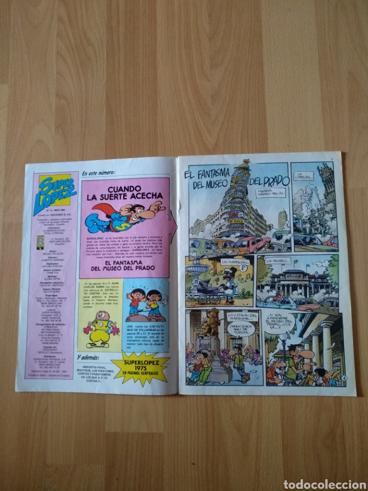 C&oacute;mics: C14 - SUPER L&Oacute;PEZ N&ordm; 31 / EDICIONES B / SUPERLOPEZ - Foto 2