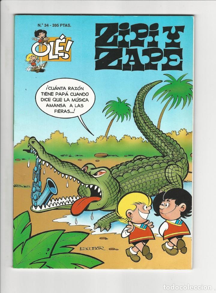 C&oacute;mics: Ediciones B. Ol&eacute;. Zipi y Zape. 34. Con relieve. - Foto 1