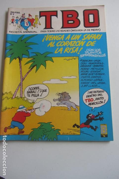 C&oacute;mics: TBO - N&ordm; 3 - EDICIONES B - 1988 ARX165 - Foto 1
