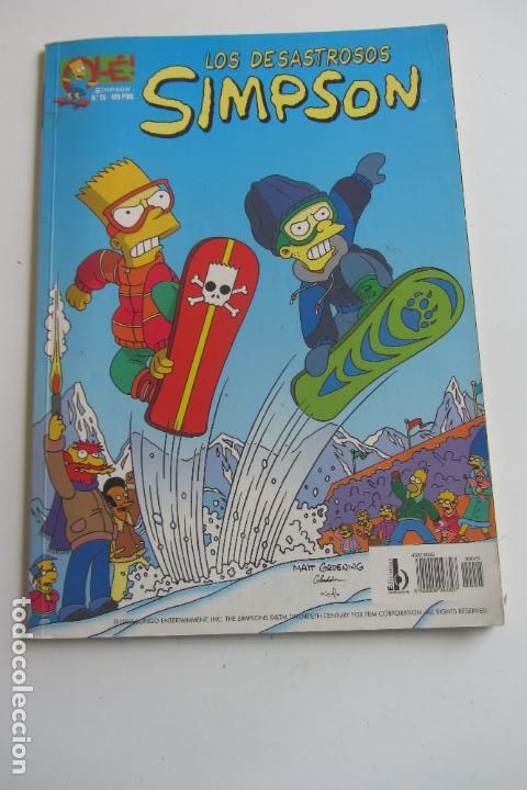 C&oacute;mics: LOS DESASTROSOS SIMPSON N&ordm; 25 OLE EDICIONES B ARX127 - Foto 1