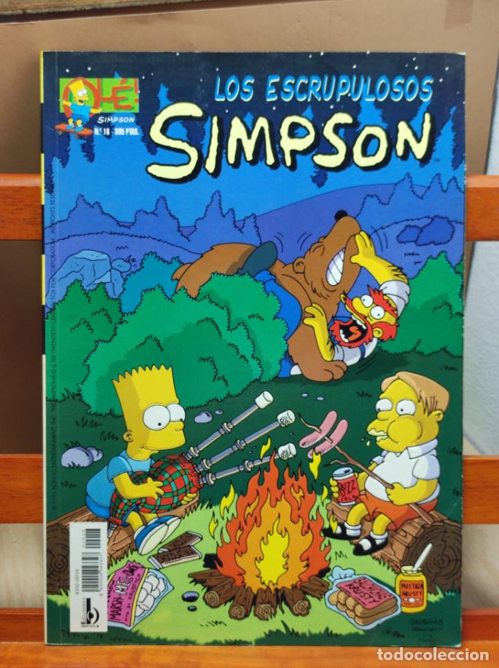 C&oacute;mics: COLECCION OLE - LOS ESCRUPULOSOS SIMPSON - N&ordm; 16 (A48) - Foto 1
