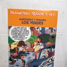 Cómics: MORTADELO Y FILEMON LOS VERDES FRANCISCO IBAÑEZ Y OLE ! EDIDIONES B. Lote 341255338