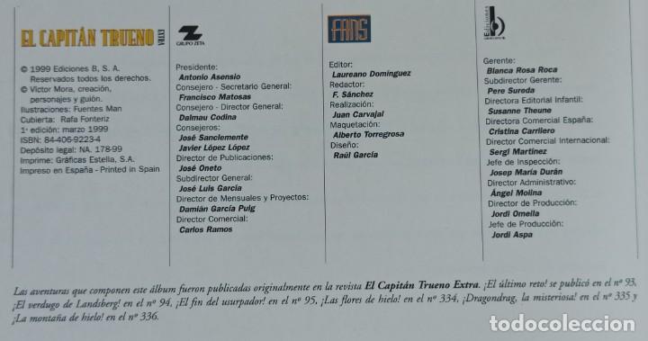 C&oacute;mics: EL CAPITAN TRUENO EXTRA N&ordm; 4 - V&Iacute;CTOR MORA Y AMBR&Oacute;S - EDICIONES B. - Foto 3