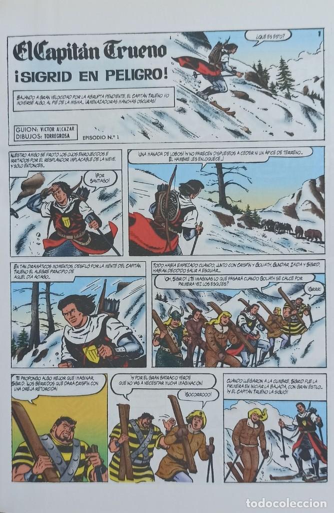 C&oacute;mics: EL CAPITAN TRUENO SIGRID EN PELIGRO - EDICIONES B. - Foto 3