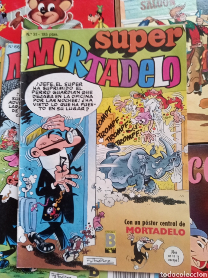C&oacute;mics: Super Mortadelo 51 Contiene p&oacute;ster cj64 - Foto 1