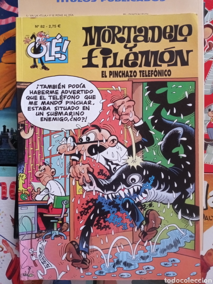 C&oacute;mics: Colecci&oacute;n Ol&eacute; Mortadelo y Filem&oacute;n 82 cj64 - Foto 1