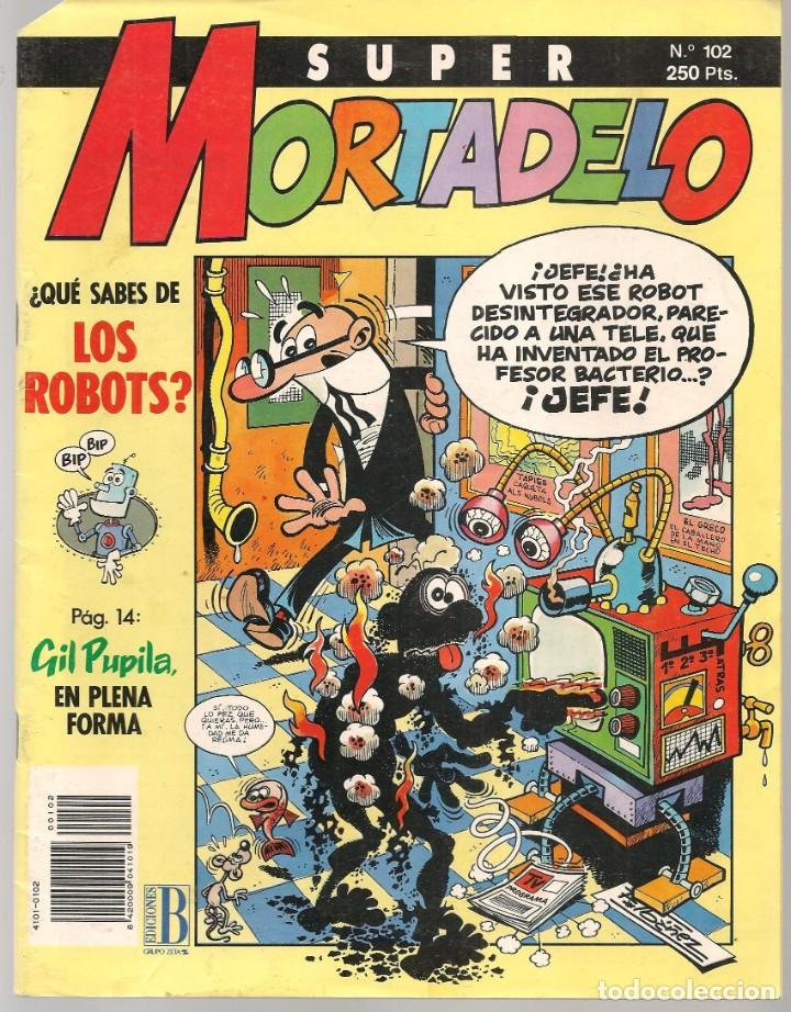 C&oacute;mics: SUPER MORTADELO. N&ordm; 102. EDICIONES B. (C/A32) - Foto 1