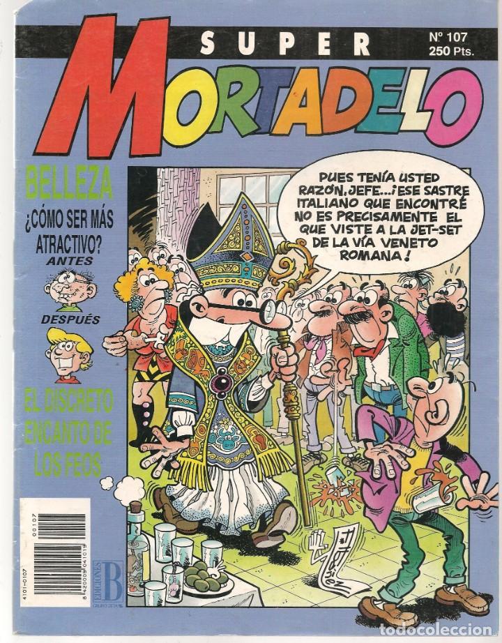 C&oacute;mics: SUPER MORTADELO. N&ordm; 107. EDICIONES B. (C/A32) - Foto 1
