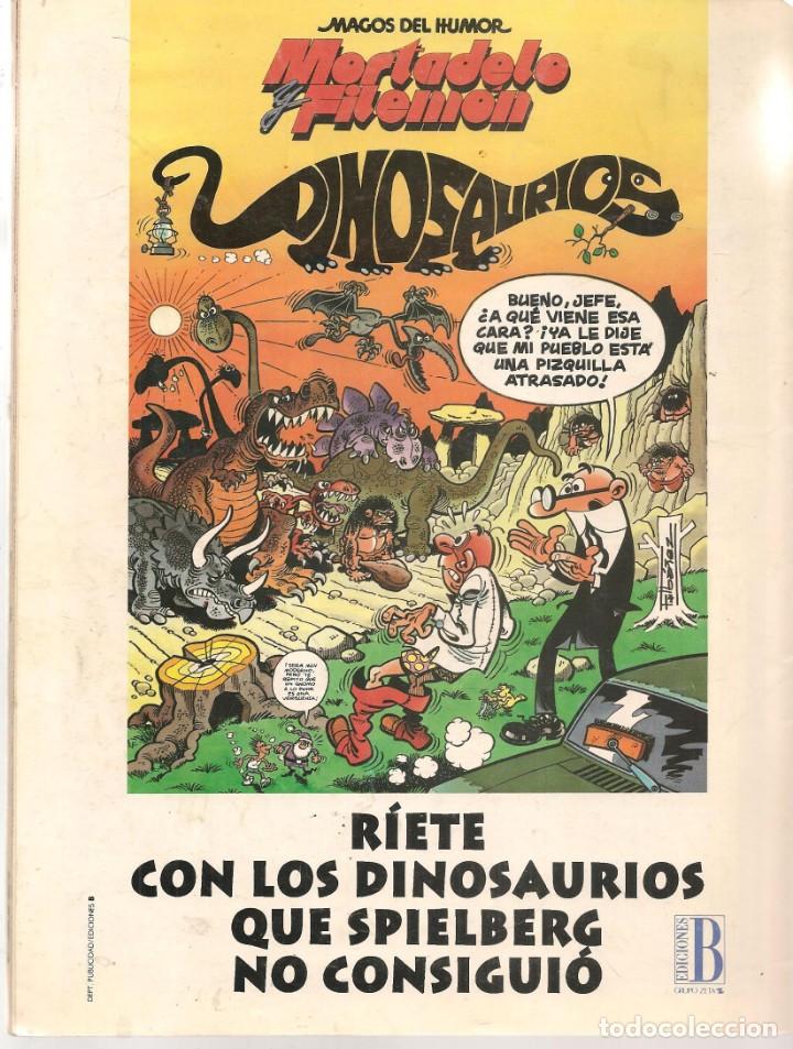 C&oacute;mics: SUPER ZIPI ZAPE. N&ordm; 138. EDICIONES B. (C/A32) - Foto 2