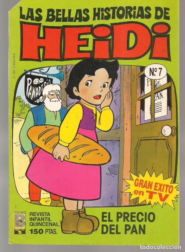 C&oacute;mics: LAS BELLAS HISTORIAS DE HEIDI. N&ordm; 7. EDICIONES B. 1987. (C/A53) - Foto 1
