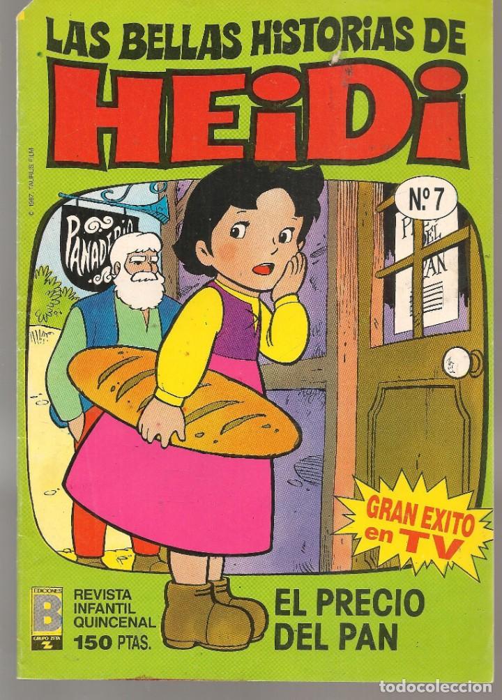 C&oacute;mics: LAS BELLAS HISTORIAS DE HEIDI. N&ordm; 7. EDICIONES B. 1987. (C/A102) - Foto 1