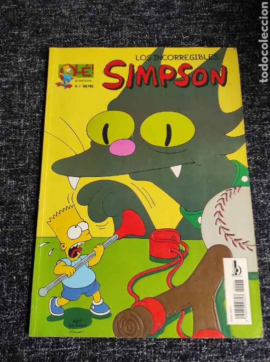 C&oacute;mics: COLECCION OLE N&ordm; 7 LOS INCORREGIBLES SIMPSON. -ED. EDICIONES B 1996 - Foto 1