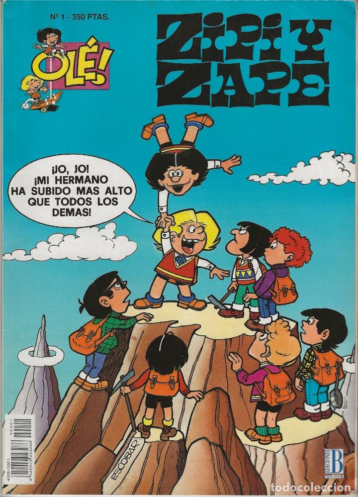 C&oacute;mics: OL&Eacute; - ZIPI Y ZAPE N&ordm; 1 - PORTADA EN RELIEVE - EDICIONES B - 2002 - Foto 1