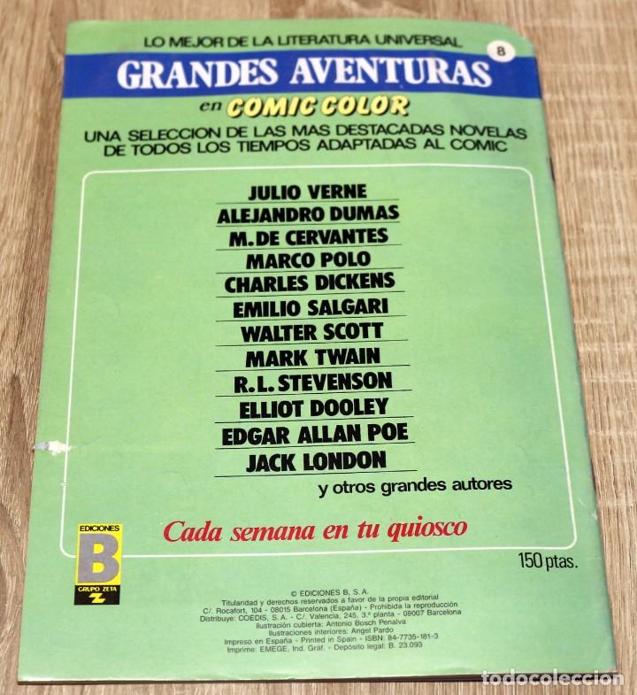 C&oacute;mics: Lote de 4 c&oacute;mics &rdquo;Grandes aventuras en c&oacute;mic color&rdquo; de Emilio Salgari - Foto 4