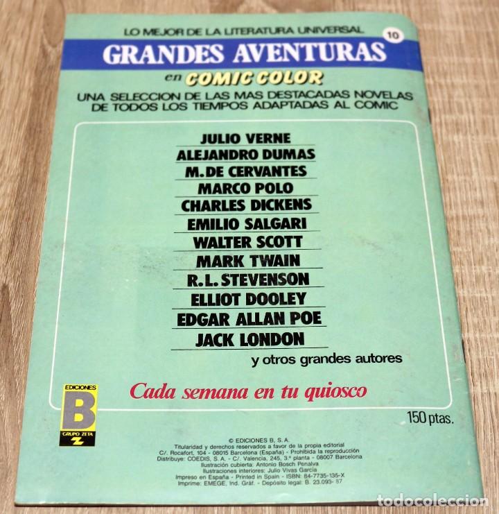 C&oacute;mics: Lote de 4 c&oacute;mics &rdquo;Grandes aventuras en c&oacute;mic color&rdquo; de Emilio Salgari - Foto 8