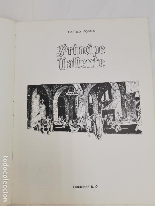 C&oacute;mics: COM-351. COMIC EL PRINCIPE VALIENTE HAROLD FOSTER. FASCICULO 1. 1978. - Foto 5
