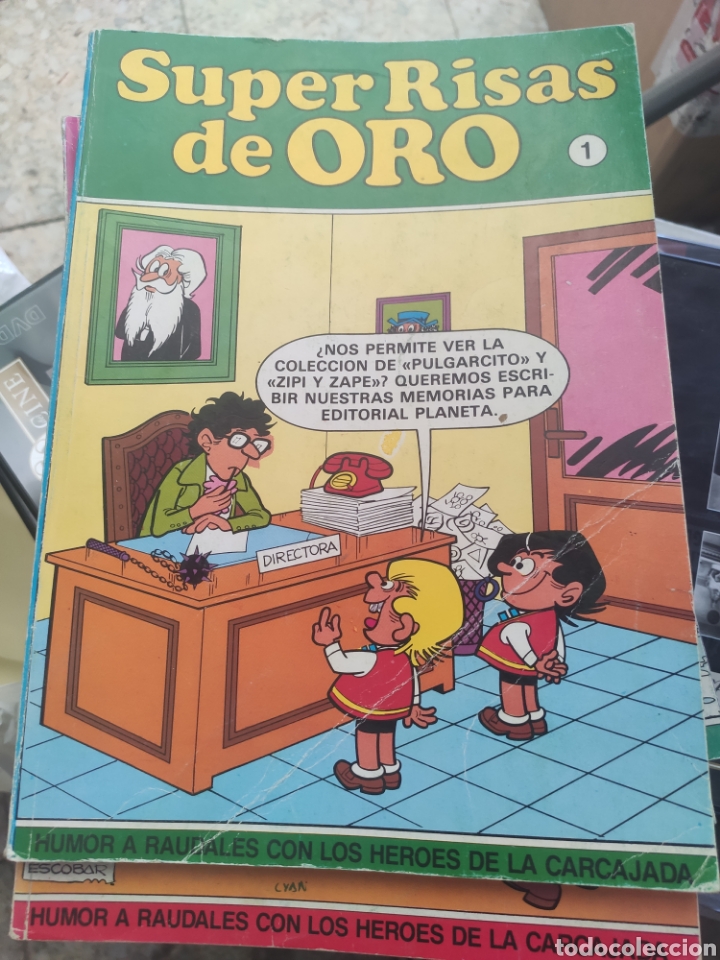 C&oacute;mics: SUPER RISAS DE ORO N&ordm; 1 EDICIONES B - Foto 1