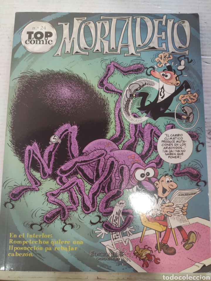 C&oacute;mics: MORTADELO N&ordm; 24 TOP COMIC EDICIONES B - Foto 1