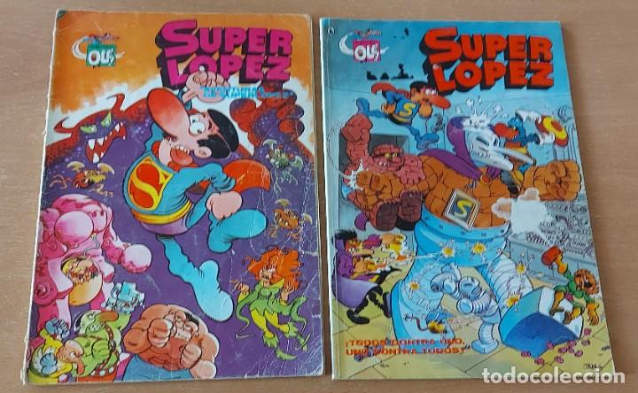 C&oacute;mics: 8 comics SUPER LOPEZ DE JAN ED BRUGUERA Y ED. B - Foto 4