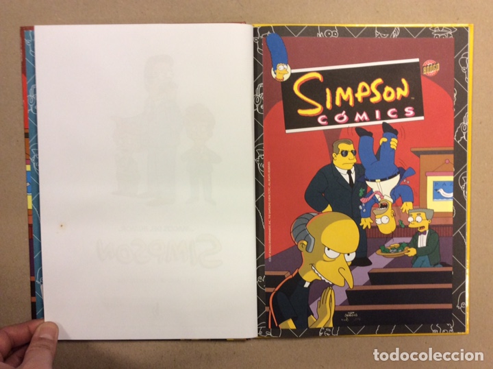 C&oacute;mics: SIMPSON &ldquo;EN BURNS CONFIAMOS&rdquo;. EDICIONES B 2007 (1&ordf; EDICI&Oacute;N). MAGOS DEL HUMOR - Foto 3