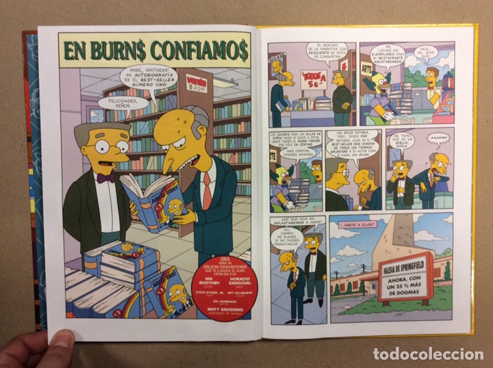 C&oacute;mics: SIMPSON &ldquo;EN BURNS CONFIAMOS&rdquo;. EDICIONES B 2007 (1&ordf; EDICI&Oacute;N). MAGOS DEL HUMOR - Foto 4