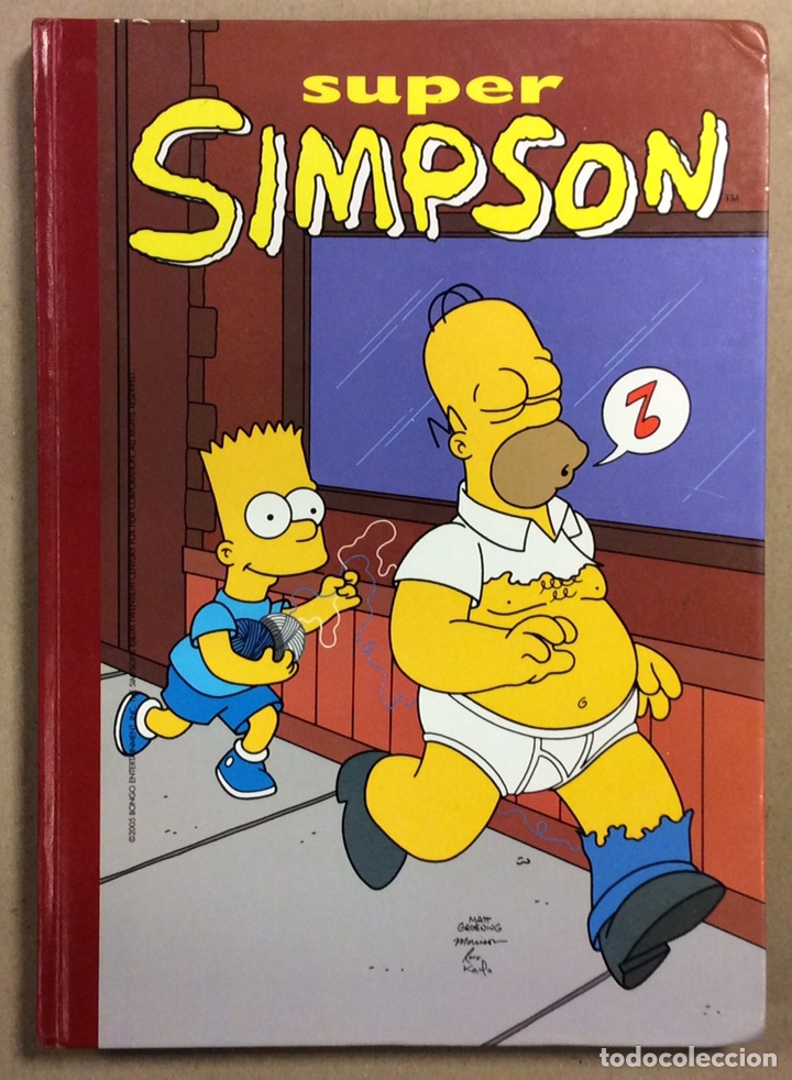 C&oacute;mics: SUPER SIMPSON N&deg; 10. MATT GROENING. EDICIONES B 2005 (1&ordf; EDICI&Oacute;N). - Foto 1
