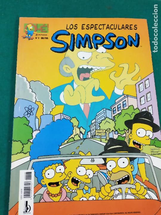 C&oacute;mics: LOS ESPECTACULARES SIMPSON N&ordm; 8. OLE. EDICIONES B. 1995 - Foto 1