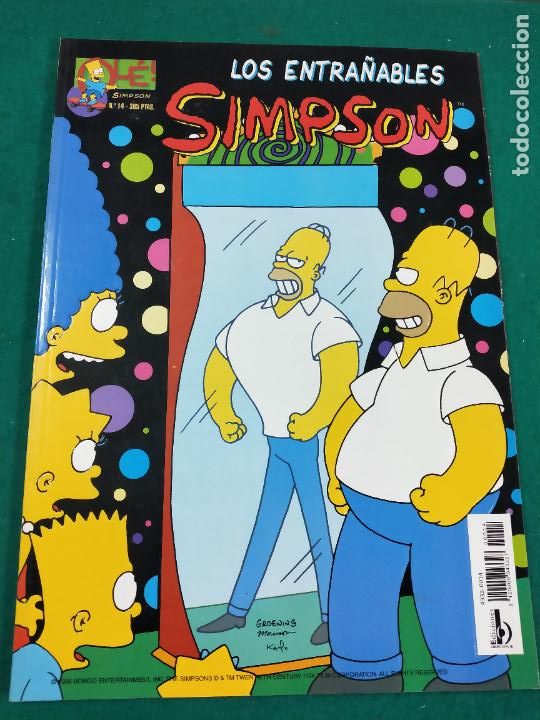 C&oacute;mics: LOS ENTRA&Ntilde;ABLES SIMPSON N&ordm; 14. OLE. EDICIONES B. 1996 - Foto 1