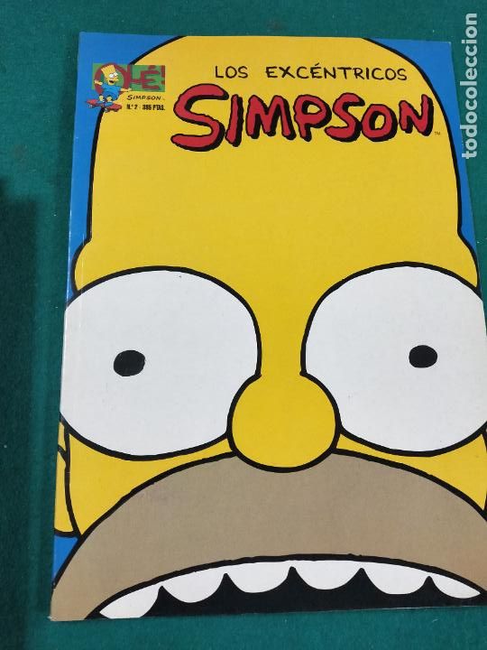 C&oacute;mics: LOS TEMERARIOS SIMPSON N&ordm; 2. OLE. EDICIONES B. 1994 - Foto 1