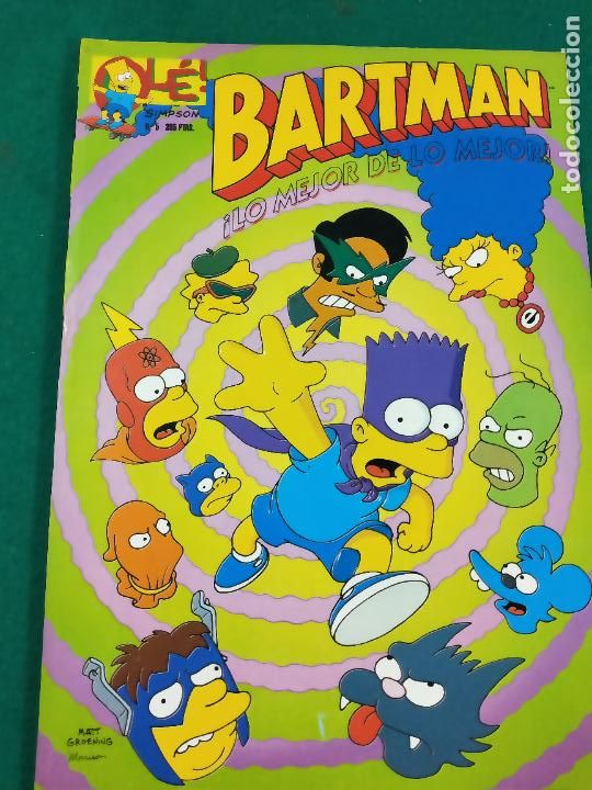 C&oacute;mics: BARTMAN LO MEJOR DE LO MEJOR. OLE SIMPSON N&ordm; 5. EDICIONES B. - Foto 1