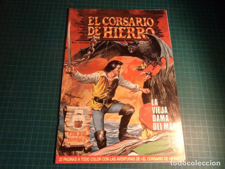 C&oacute;mics: El Corsario de hierro. N&deg;2. Edicion historica. Ediciones B. (Ref.011) - Foto 1