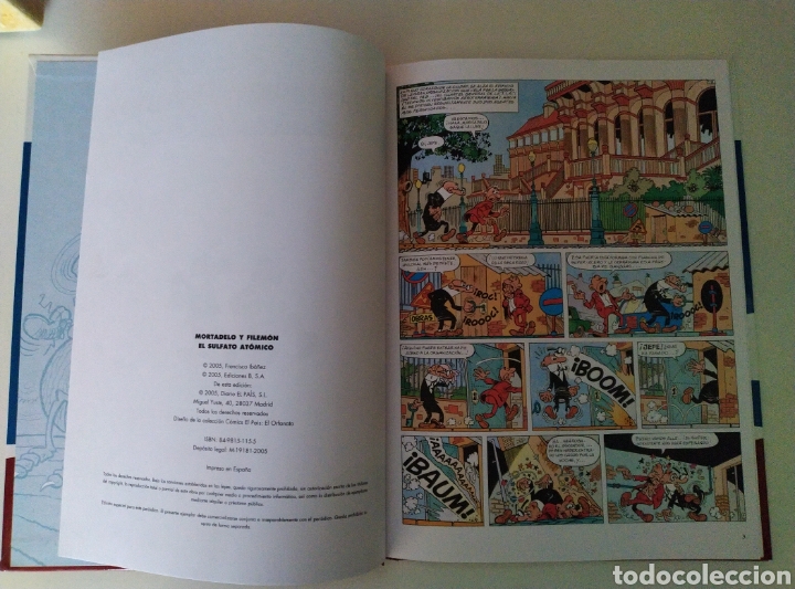 C&oacute;mics: Mortadelo y Filem&oacute;n - El sulfato at&oacute;mico (Comics El Pa&iacute;s n&deg;3) - Foto 3