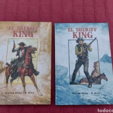 Cómics: EL SHERIFF KING EDICIONES B TOMOS 1 Y 2 COMPLETA, COMIC, COMICS DEL OESTE , VICTOR MORA - F. DIAZ. Lote 353321414