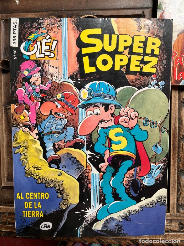 C&oacute;mics: SUPER L&Oacute;PEZ. AL CENTRO DE LA TIERRA. NUMERO 10. - Foto 1