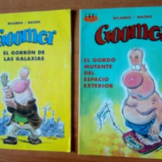 Cómics: 2 COMICS - TEBEOS - GOOMER - NÚMEROS 1 Y 2 - EL GORRON DE LAS GALAXIAS Y EL GORDO MUTANTE. Lote 354460238