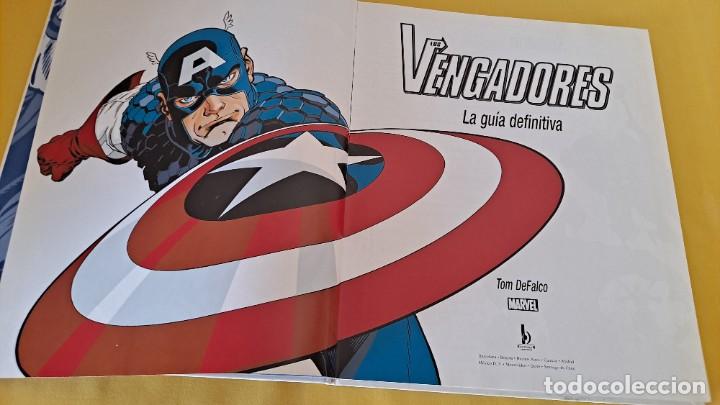 C&oacute;mics: TOM DEFALCO - LOS VENGADORES, LA GUIA DEFINITIVA - MARVEL, EDICIONES B 2006 - Foto 3